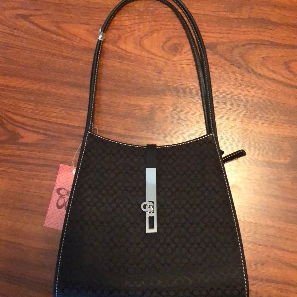 Black handbag